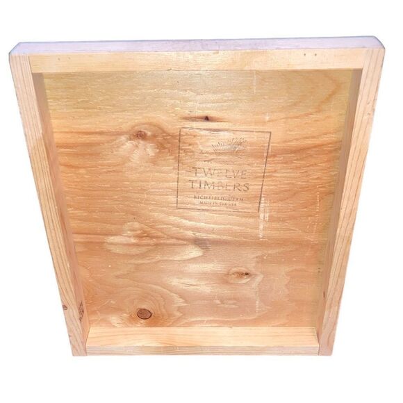 Solid Wood Wall Art of Dog Sit, Stay, Smile 16X14 - Picture 3 of 3